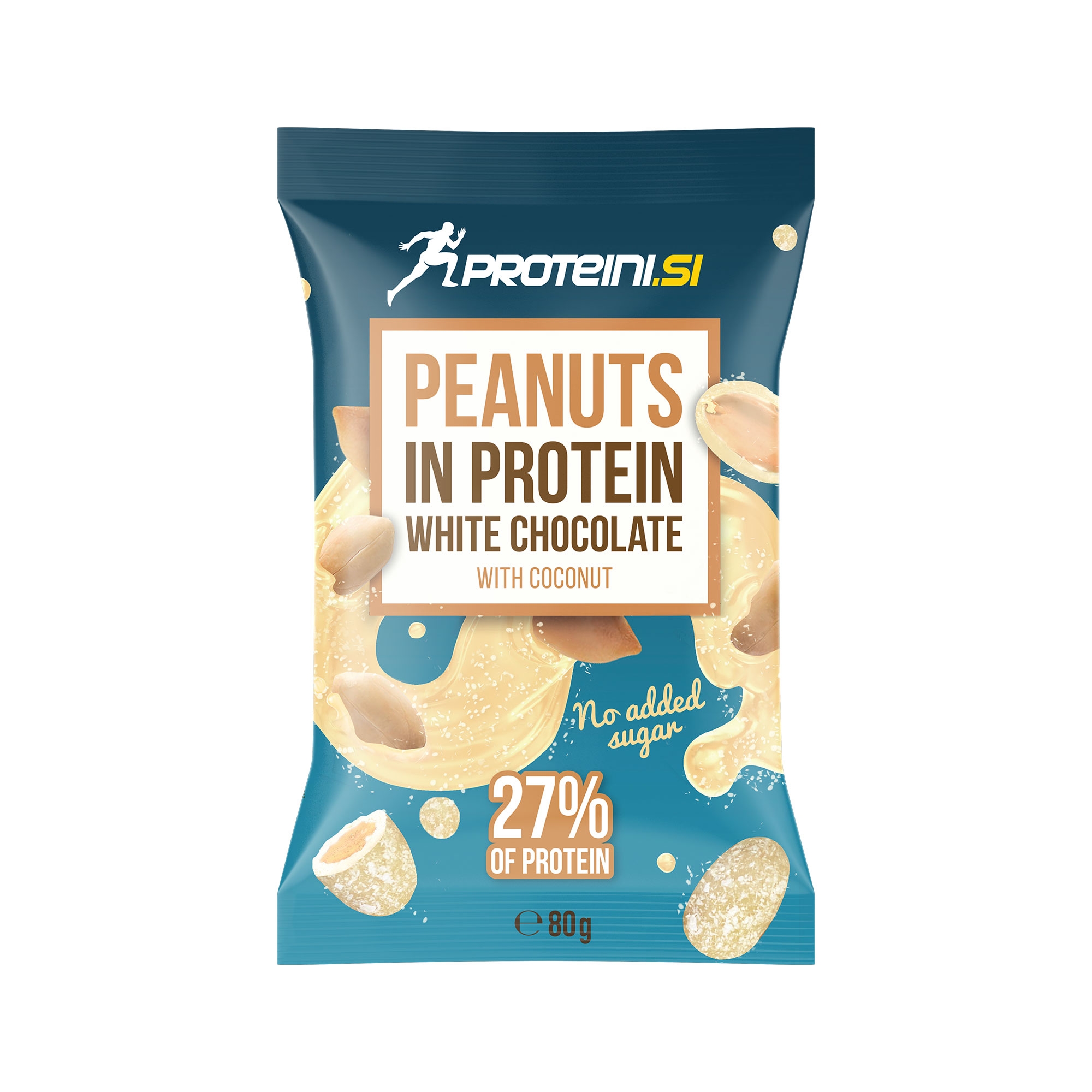 Peanuts In Protein White Chocolate 10x80g